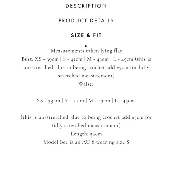 SOLD ⚡️BNWT Chasing Unicorns Hickory Winds Crochet Top 🕊 - Picture 6 of 16